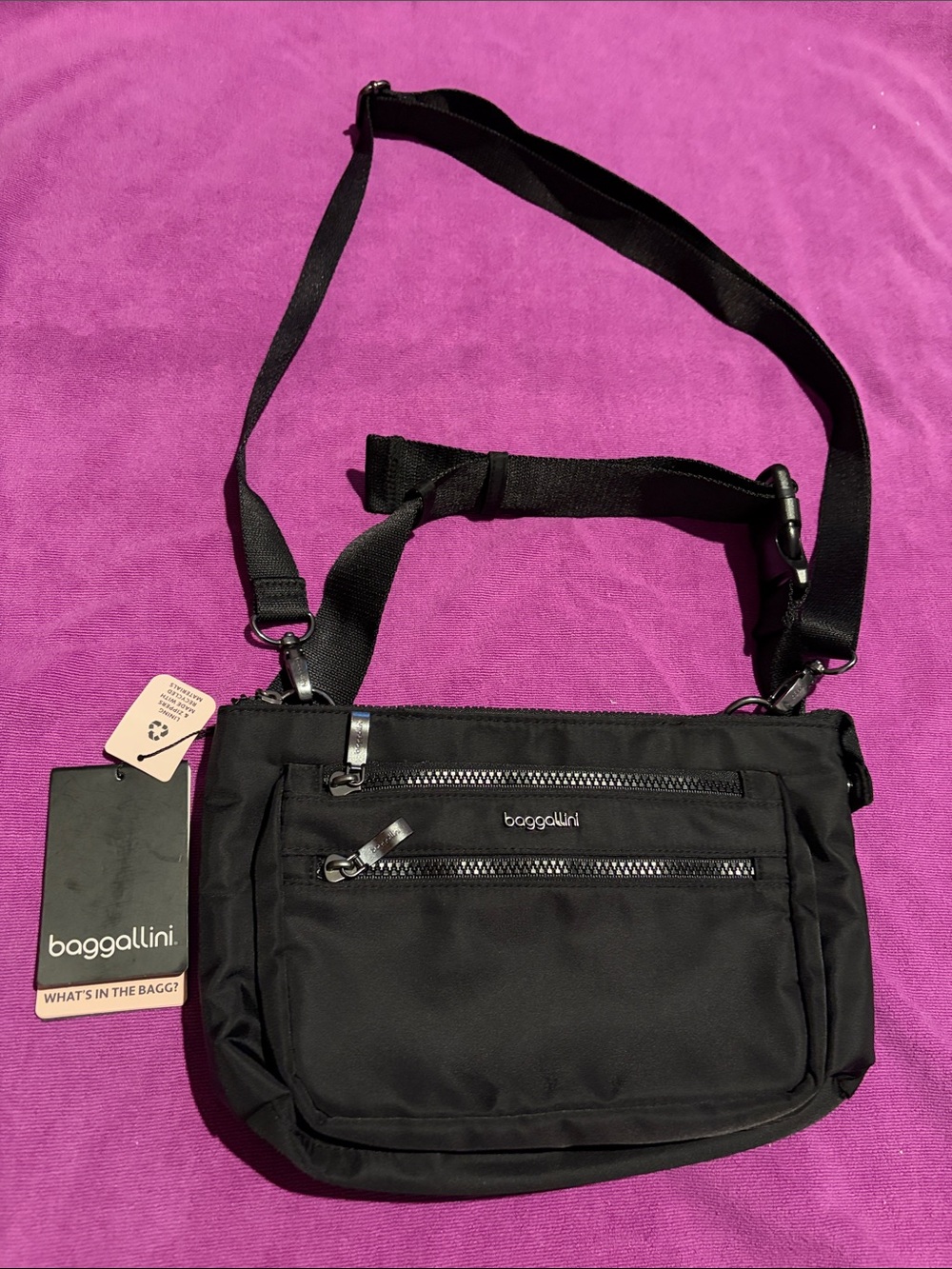 🖤Baggallini Spacious Convertible Belt Bag, Waist Pack And Crossbody!